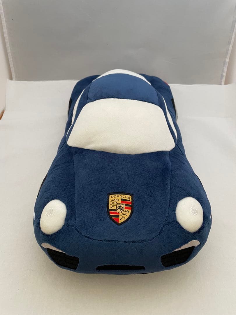 ポルシェ ぬいぐるみ　ネイビーブルー