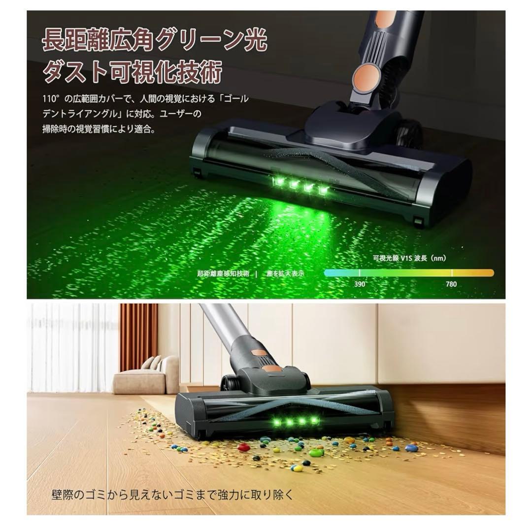 掃除機 コードレス 強力吸引 軽量 自立式 スティッククリーナー 大掃除 掃除