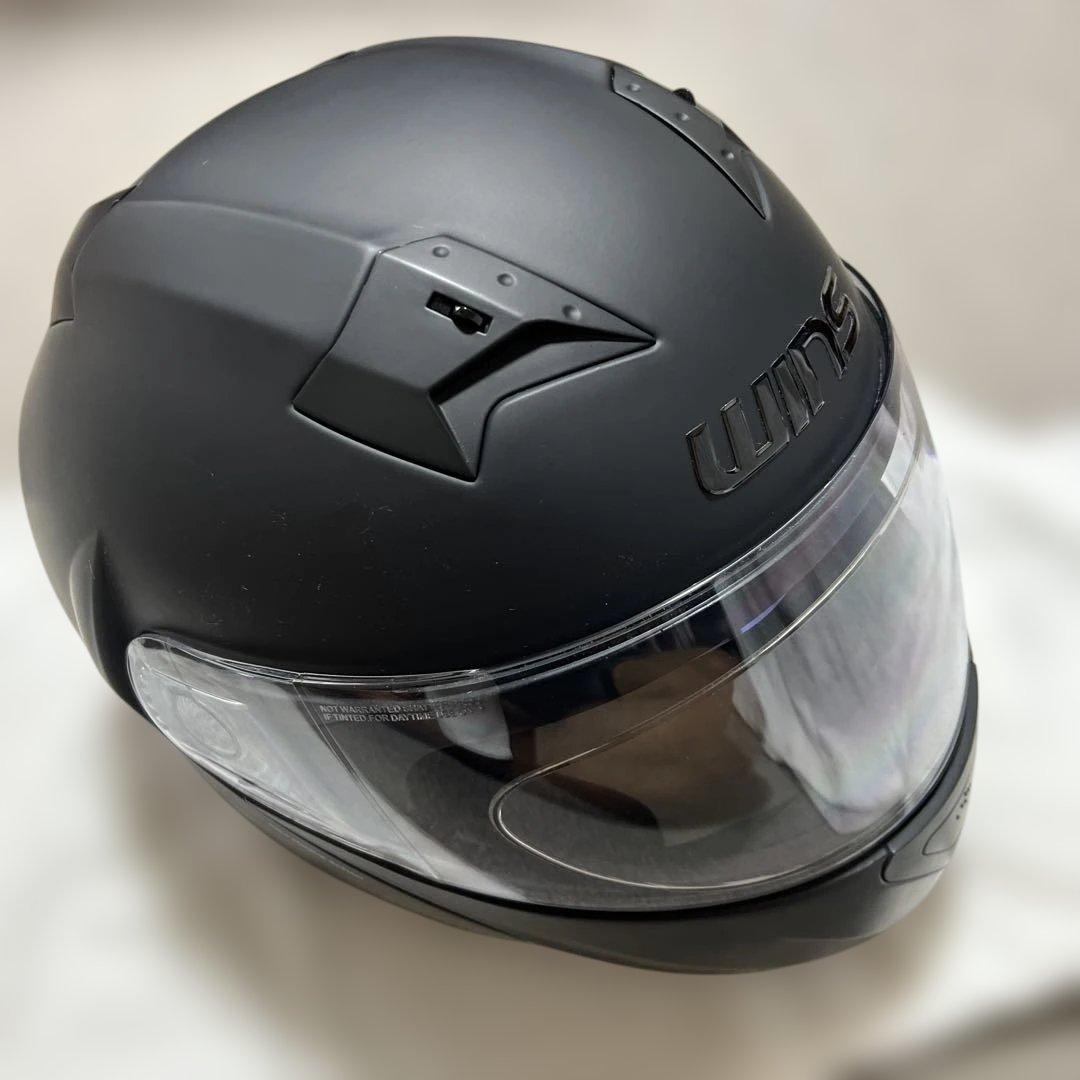WINS システムヘルメット　XXLサイズ　数回のみの使用　マットブラック
