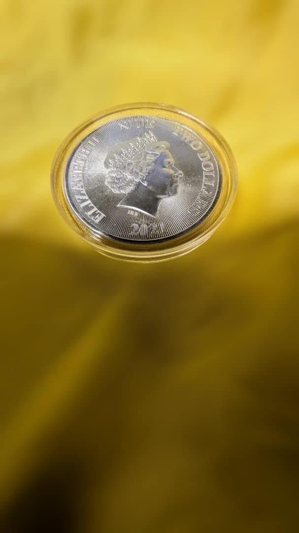 2021年 ニウエ「とどろく・ユダのライオン」純銀 1オンス 銀貨