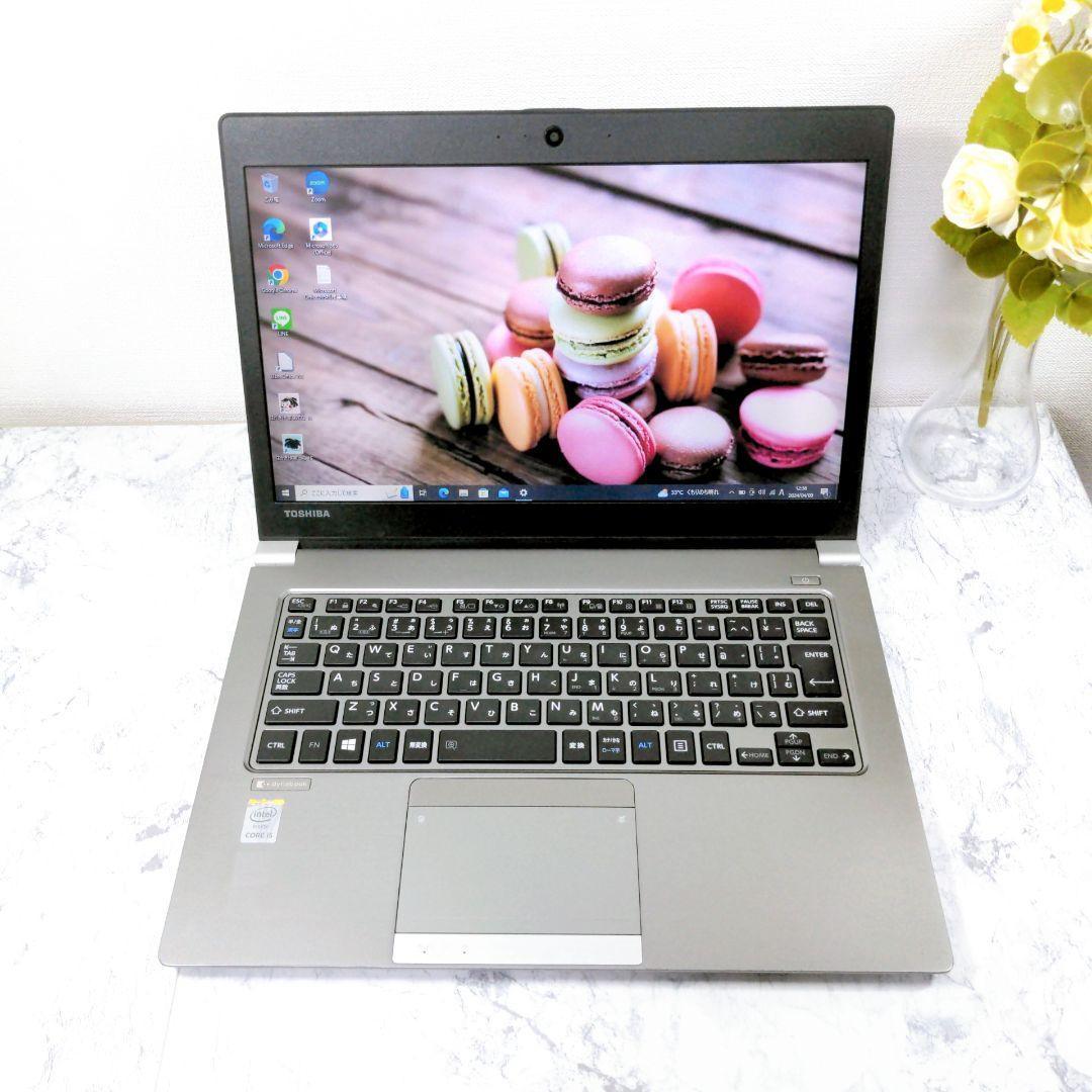 AT3 東芝 コンパクト ノートパソコン 8GB Core i5 SSD カメラ