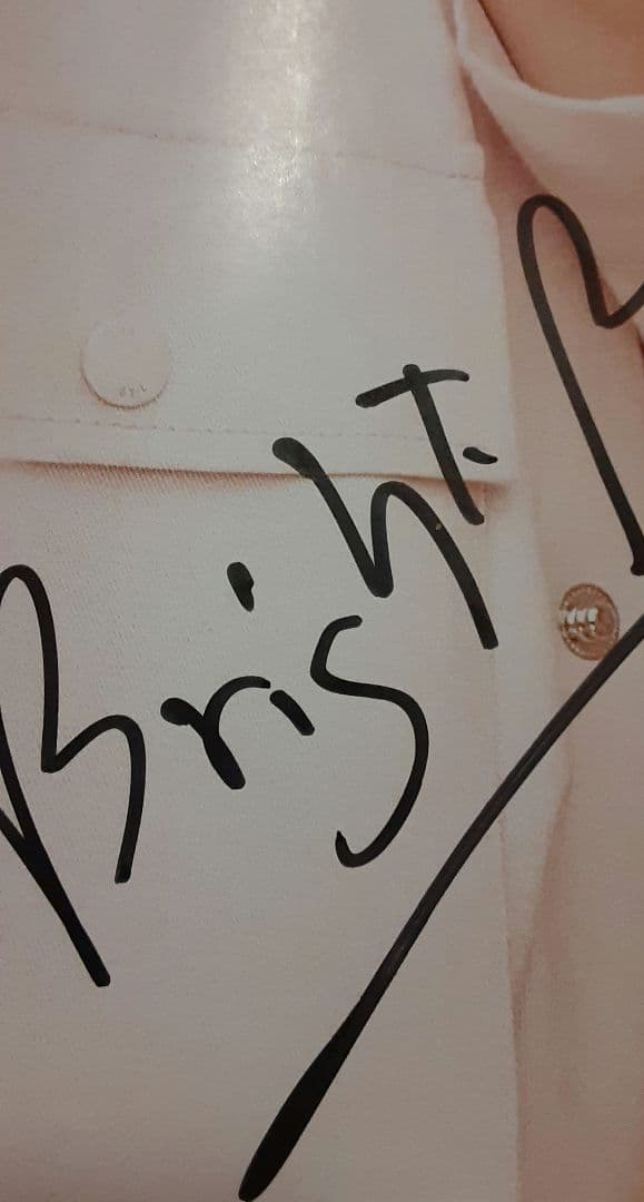 Cathydollポスター　brightwin サインつき