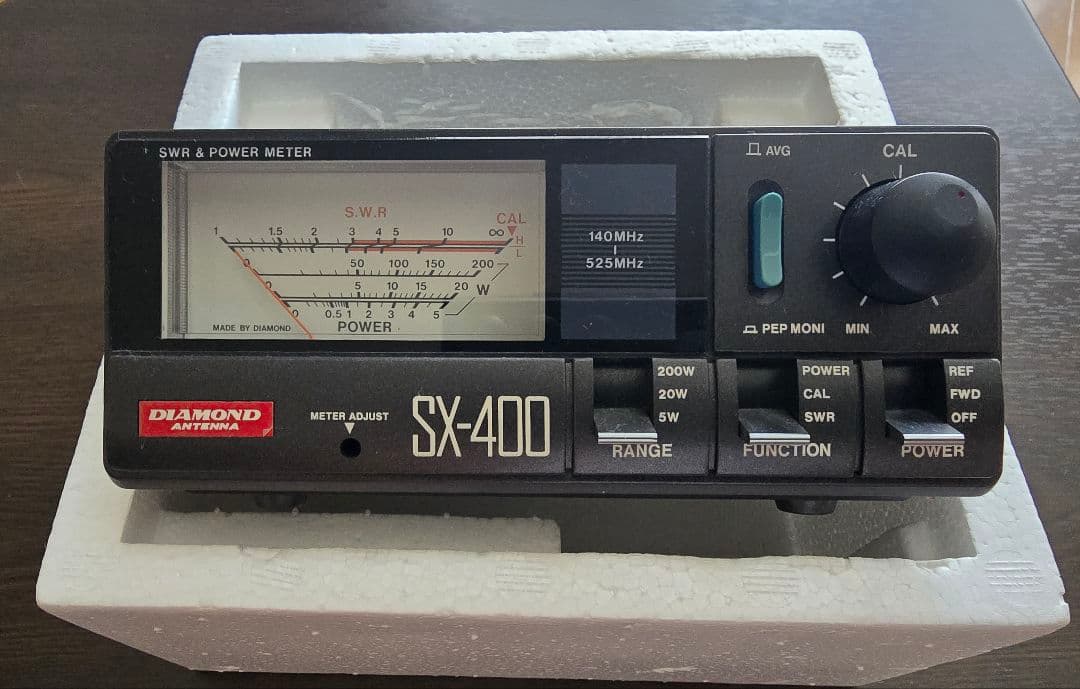 DIAMOND SX-400 SWR＆パワーメーター