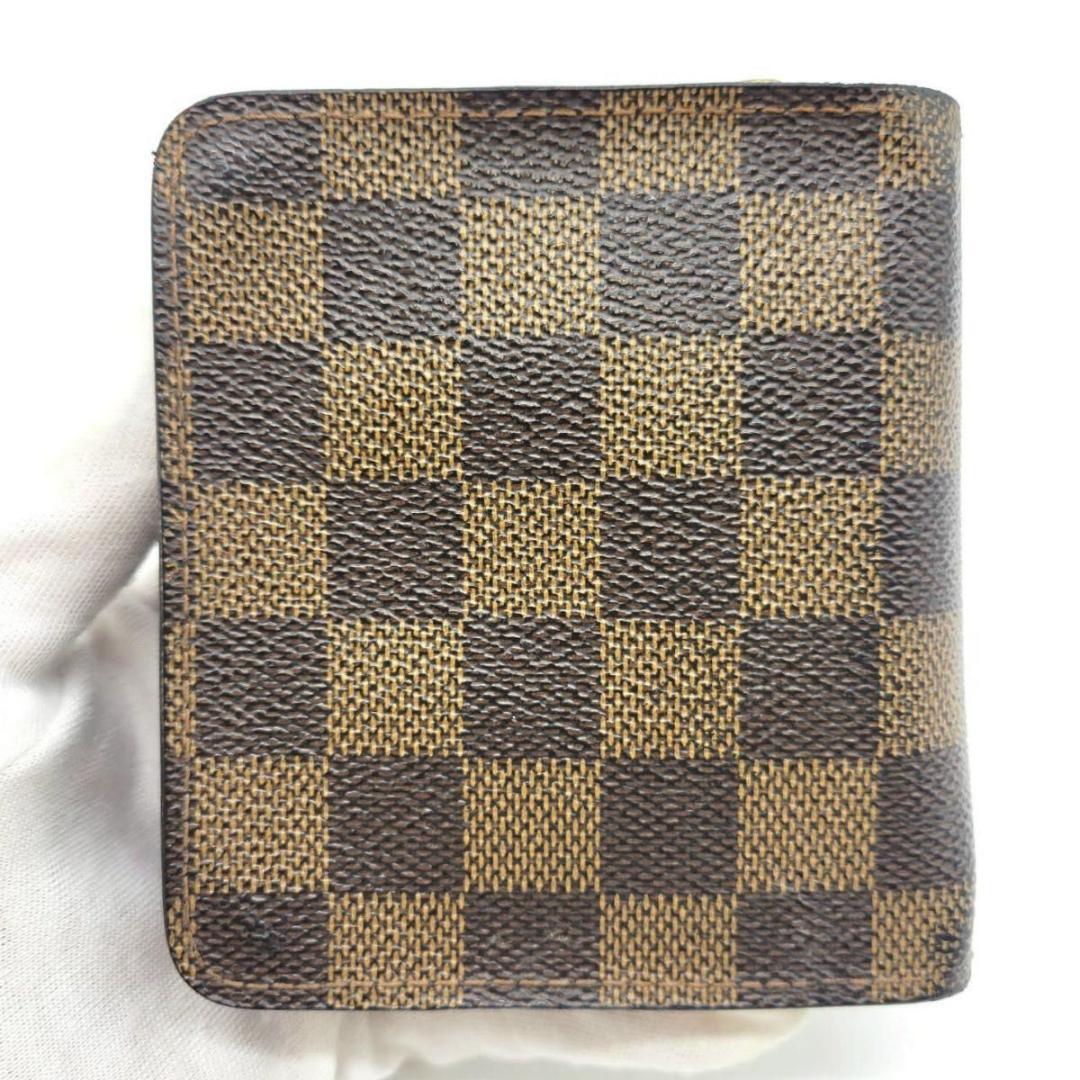 ルイヴィトン コンパクトジップ ダミエ 二つ折り 財布LOUIS VUITTON
