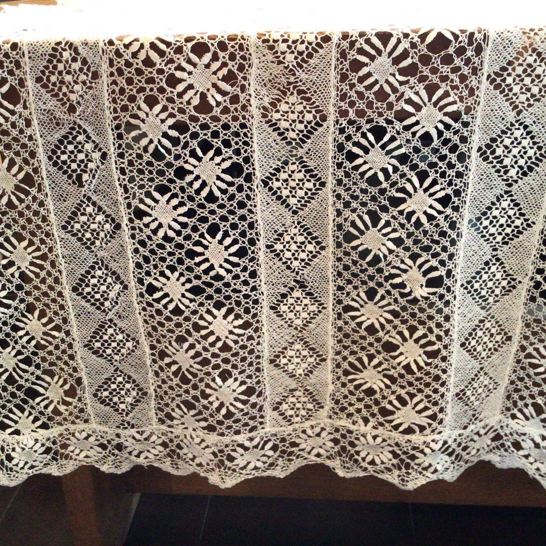 レーステーブルクロス ボビンレース