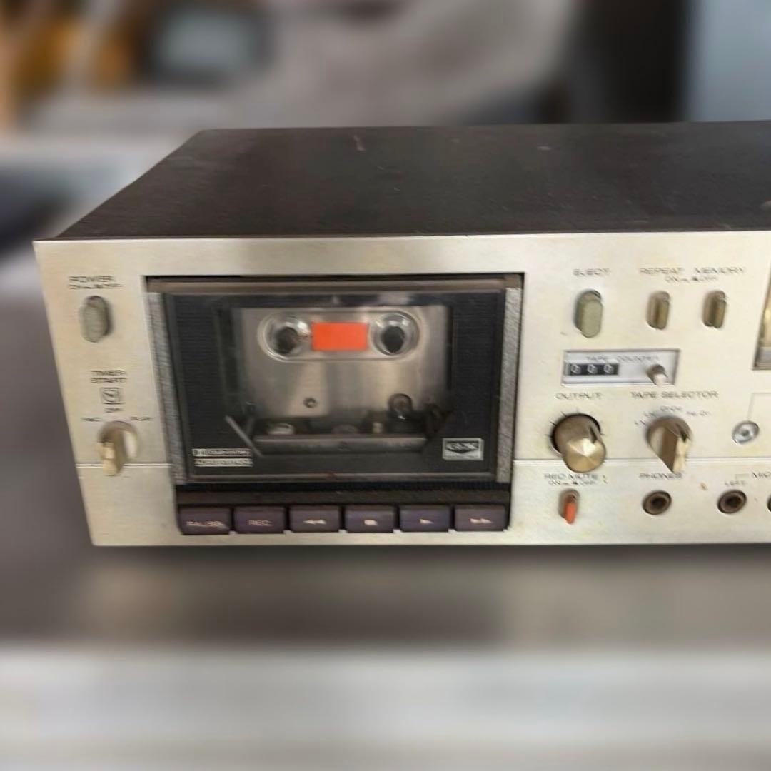 AKAI GXC-715D ステレオカセットデッキ アカイ 昭和レトロ ジャンク