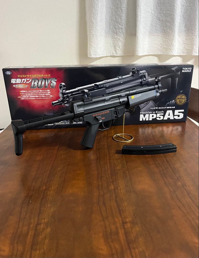 化粧箱　東京マルイ カスタム品　H&K MP5A5 電動ガンボーイズ金属ピニオン