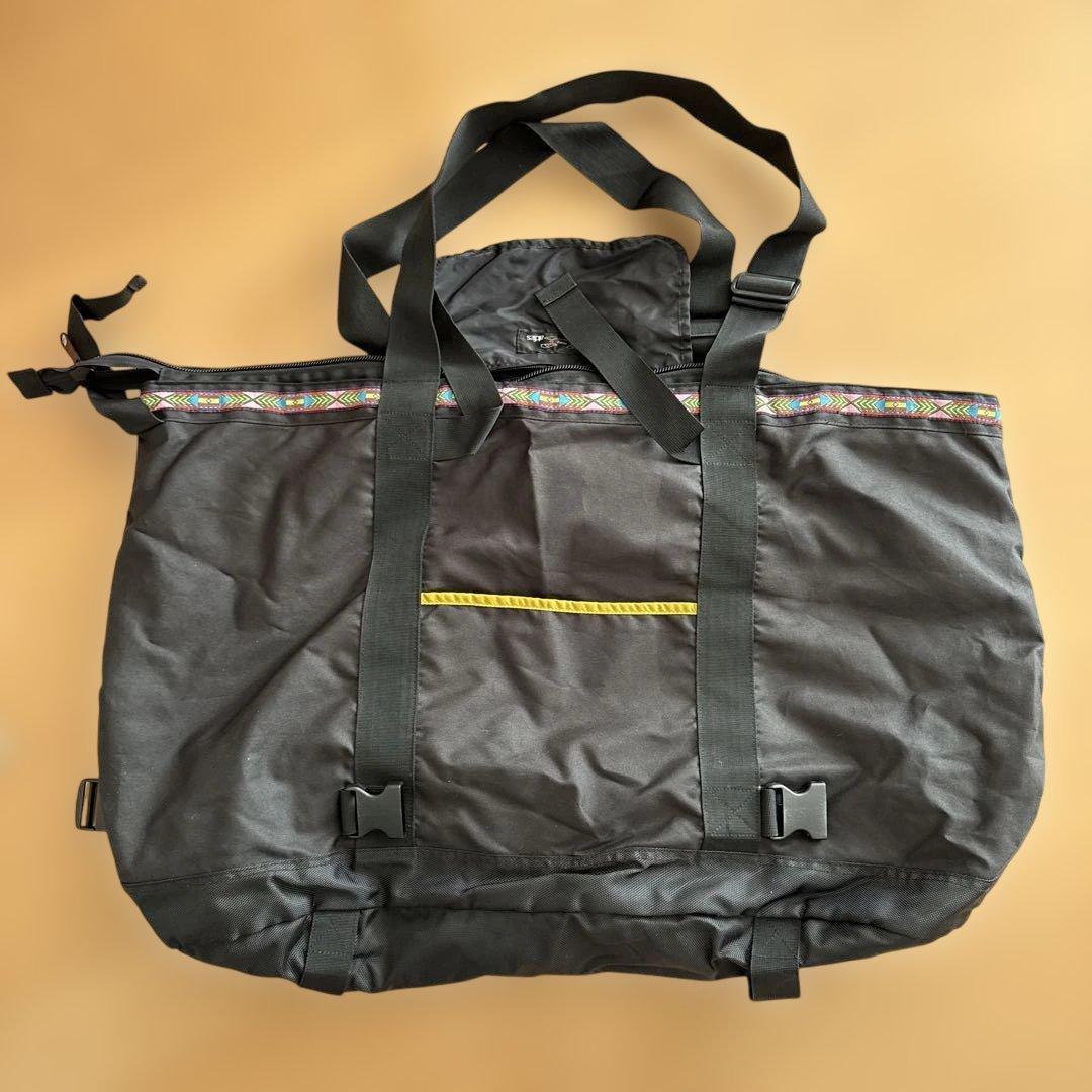 aldies ブラック ボストンバッグ