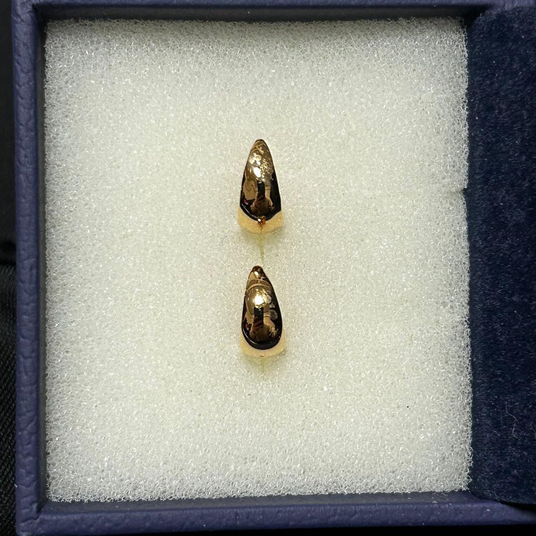 ヴァンドーム青山　ゴールドフープピアス K18