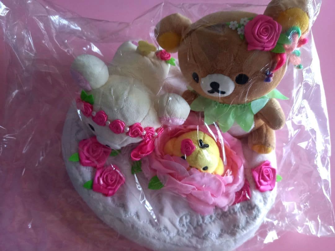 リラックマストア限定 スペシャルローズぬいぐるみ