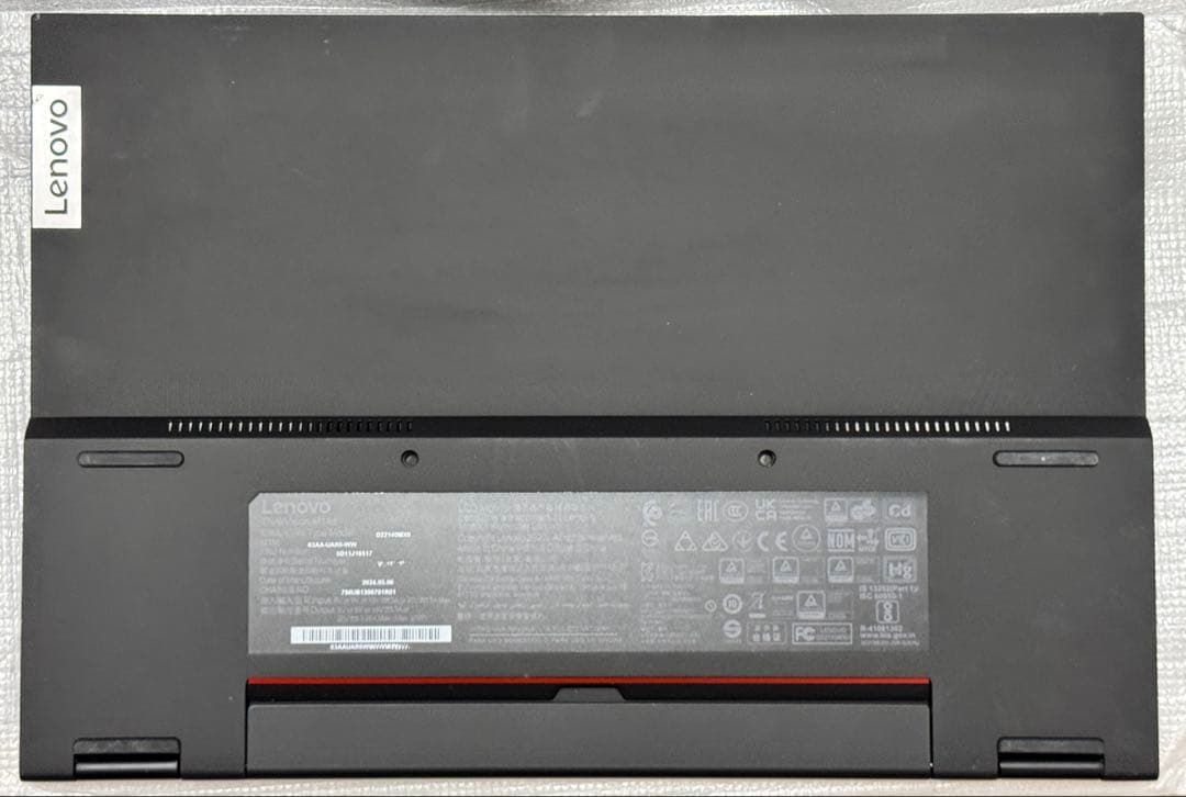 中古LenovoThinkVision M14dメーカー保証あり