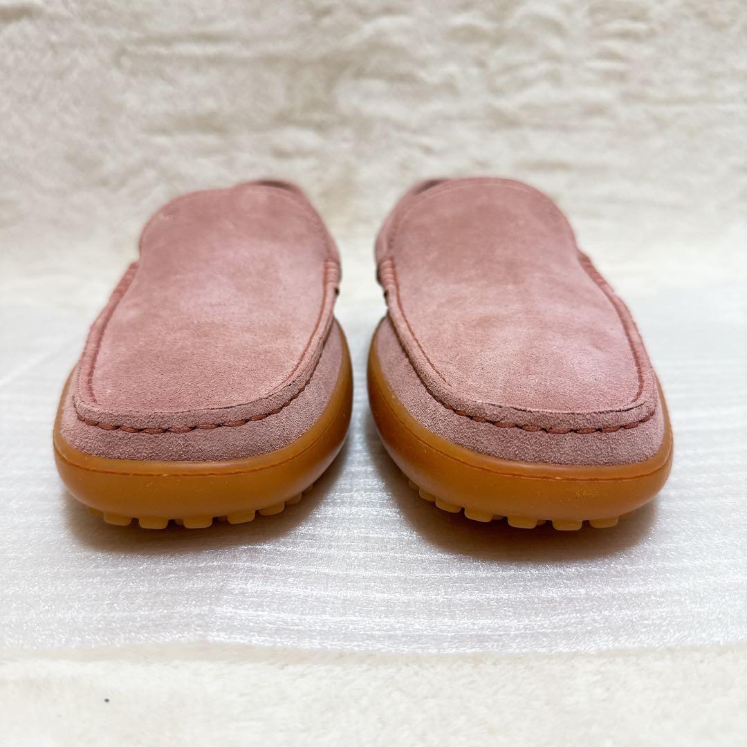 極美品✨ トッズ ゴンミーニ ドライビングシューズ 29cm スエード ピンク