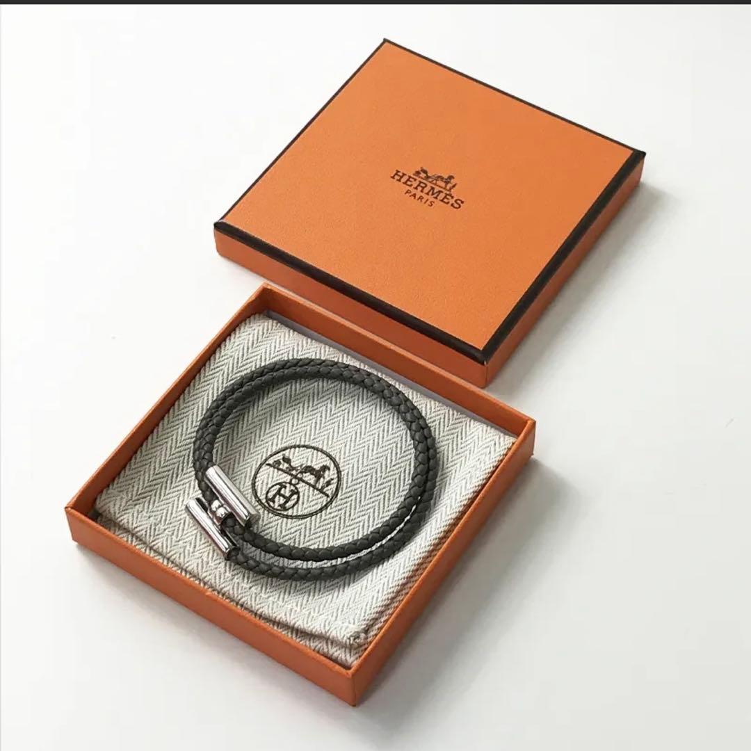 HERMES エルメス トゥルニ トレッセ レザーブレスレット2022年モデル