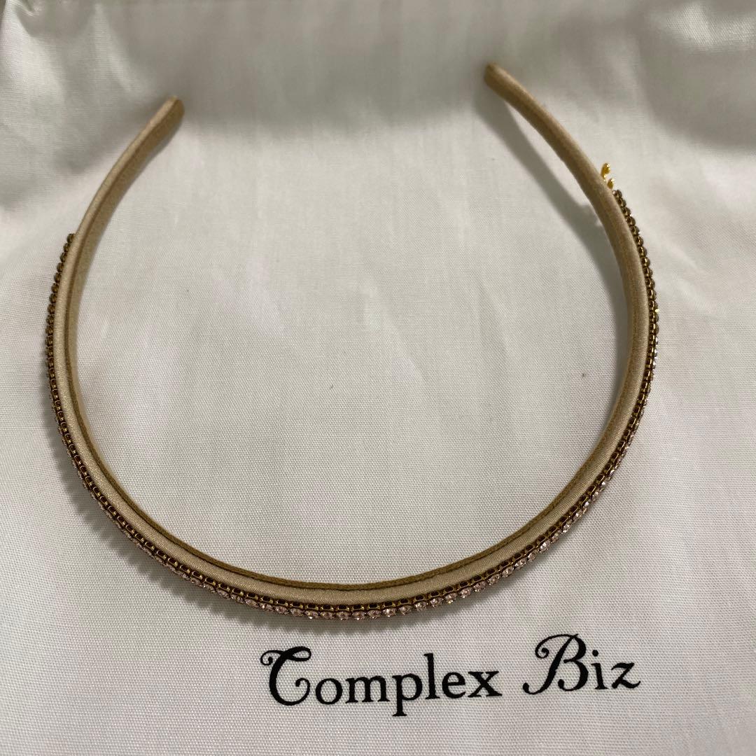 新品クリスタルメッシュ ヘアバンド(ピンク)