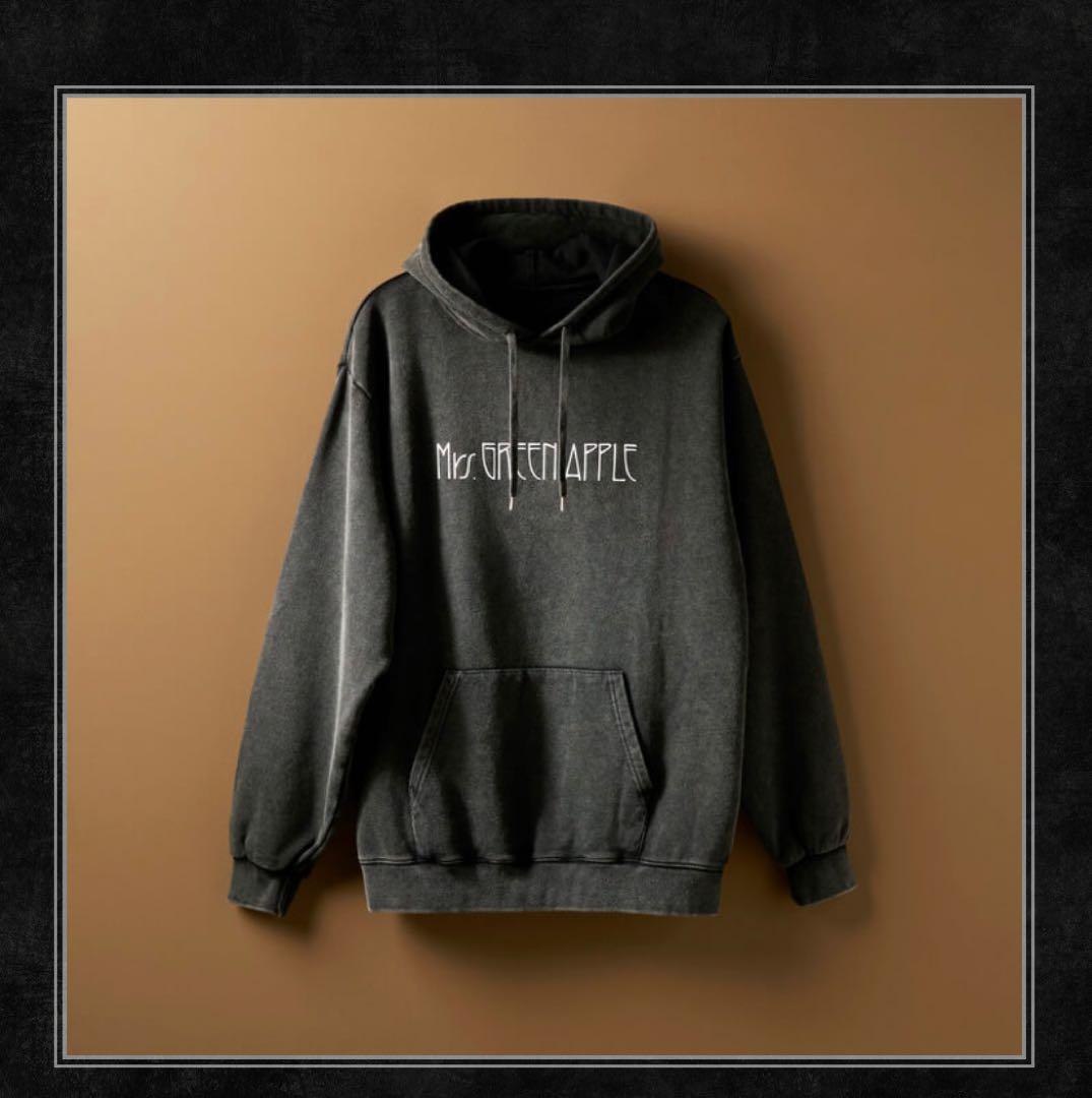 値下げ済Mrs. GREEN APPLEバベルの塔 フーディ ブラック Sサイズ