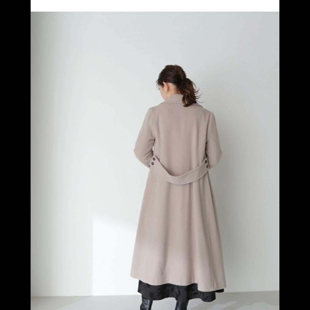 ナチュラルビューティーベーシック　ダブルブレストコート