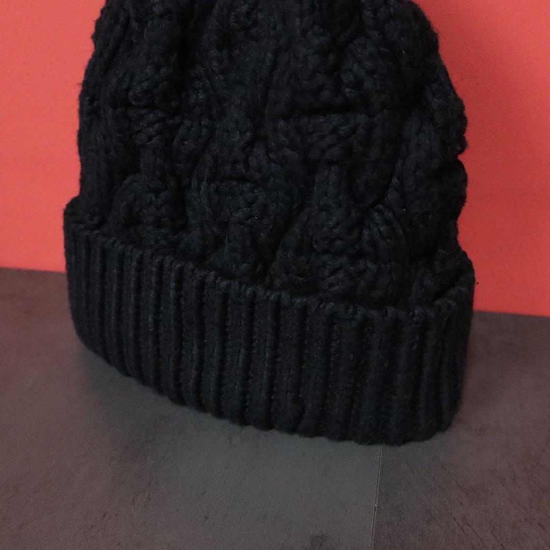 【美品】DAISY LIN for FOXEY ケーブル編み デザイン ニット帽