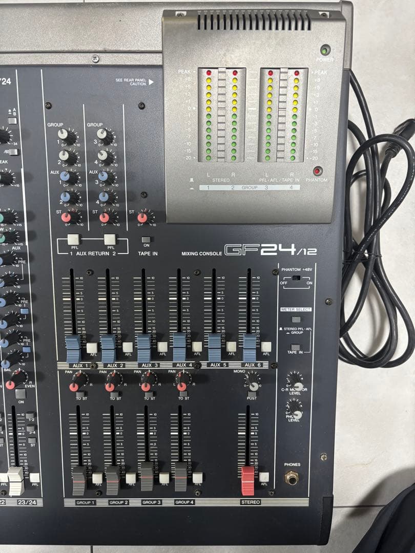 【送料無料】YAMAHA ミキシングコンソール GF24/12 アナログミキサー