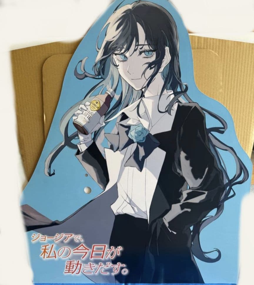 等身大 Ado ×ジョージアコラボ スタンディングパネル超希少品　音声センサー