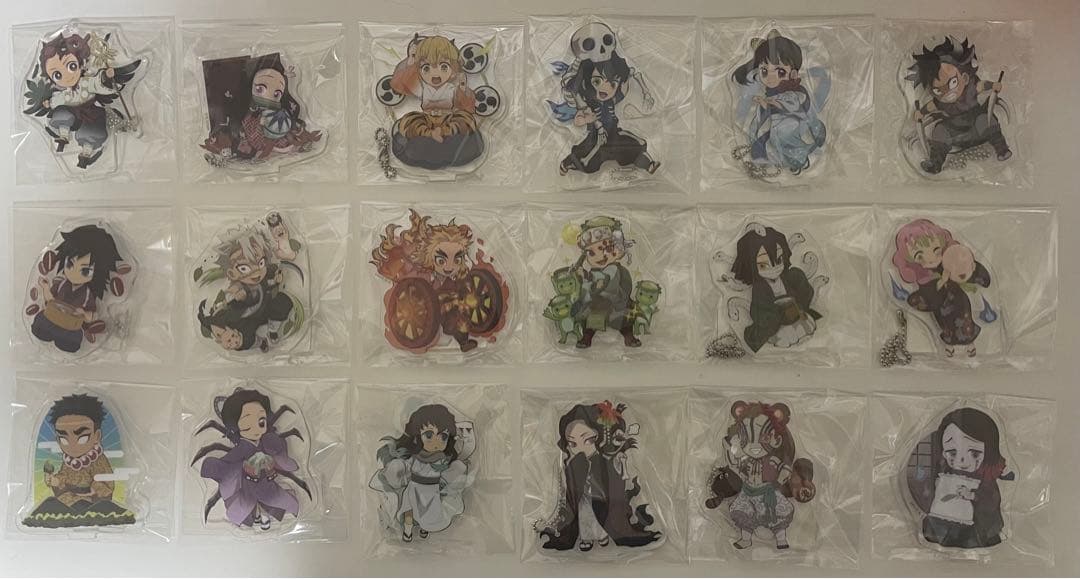 鬼滅の刃　ハロウィン　アクリルスタンド　2020 コンプ