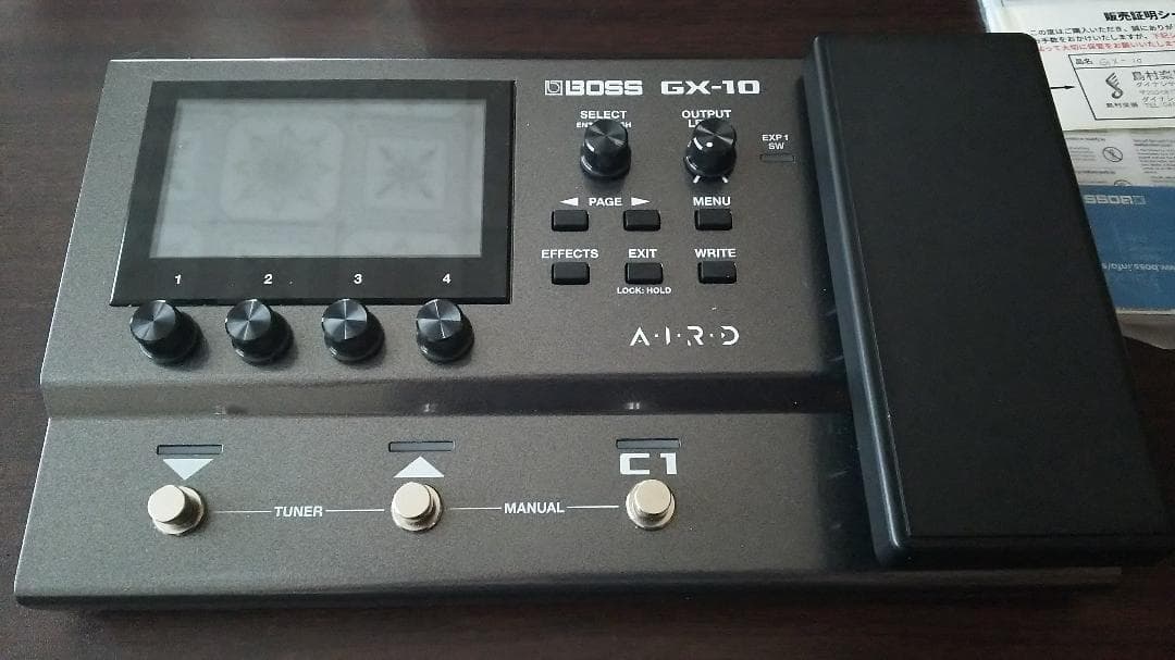 ほぼ新品 BOSS GX-10 Guitar Effects Processor