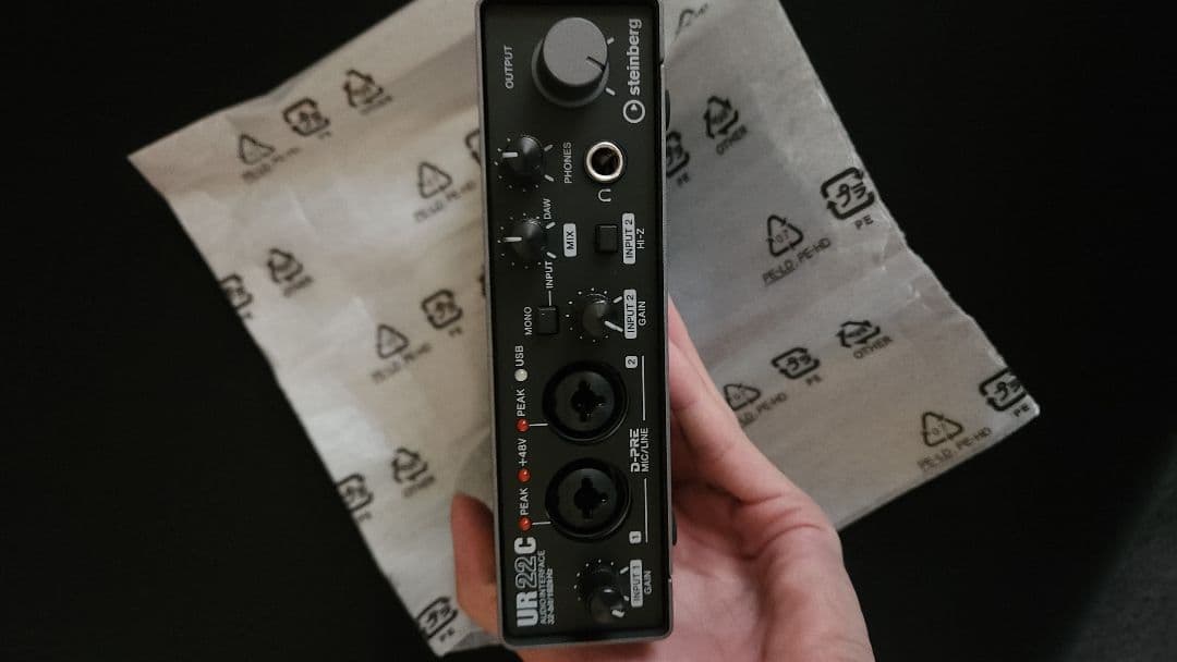 【中古】steinberg UR22C オーディオインターフェース