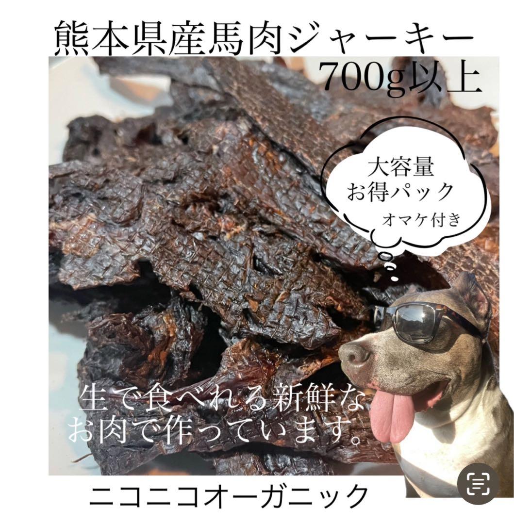 熊本県産馬肉ジャーキー大容量お得パック　140g×5 700g