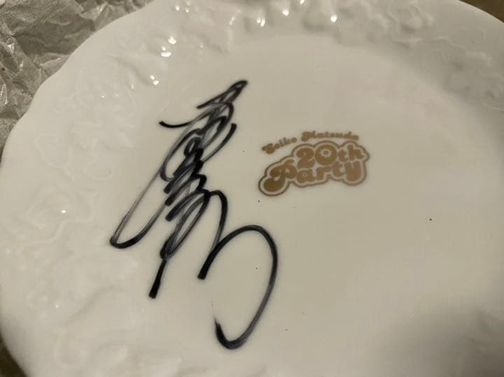 シバケンさん専用 松田聖子　直筆サイン入り　キャンドルセット