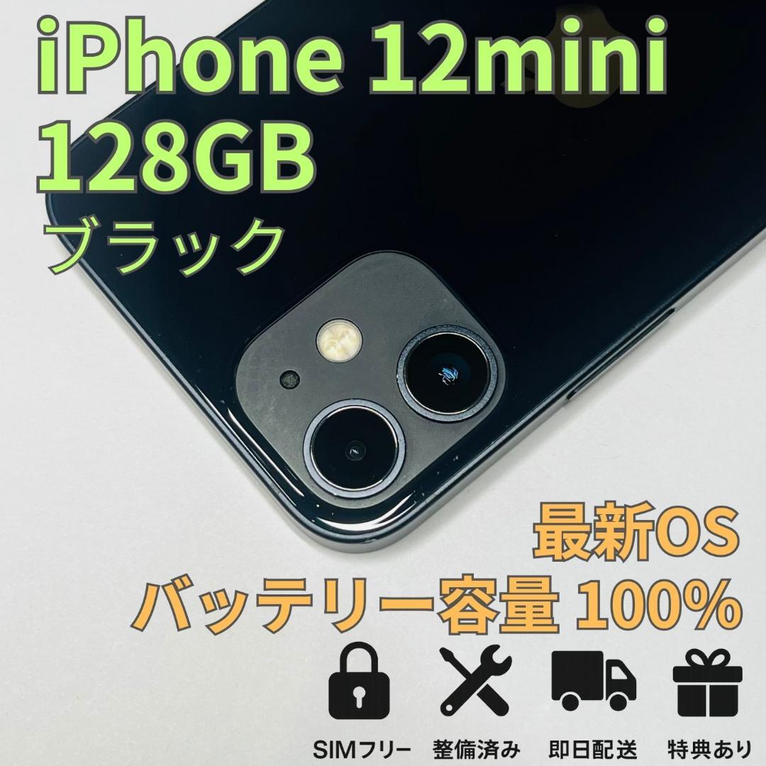 【美品】iPhone 12 mini 128GB バッテリー容量100％