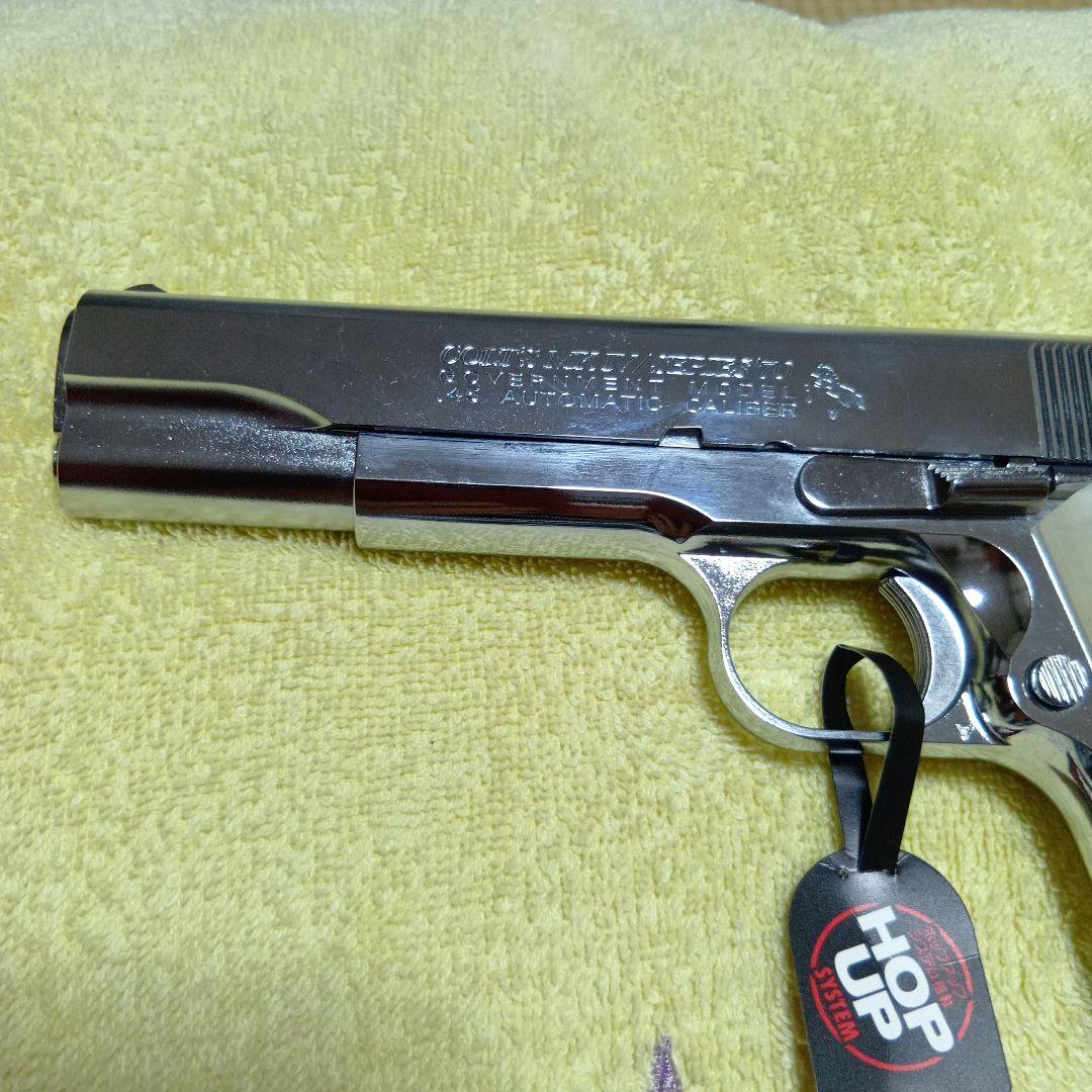 東京マルイエアガン シルバー パール調グリップ最後の一丁