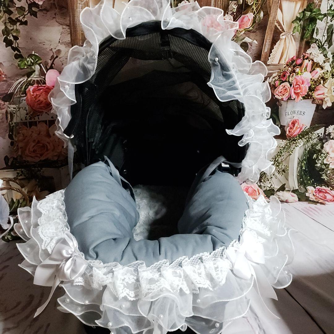 天使のカート　ちぇりも♬　あごのせクッション　3点セット　ハンドメイド