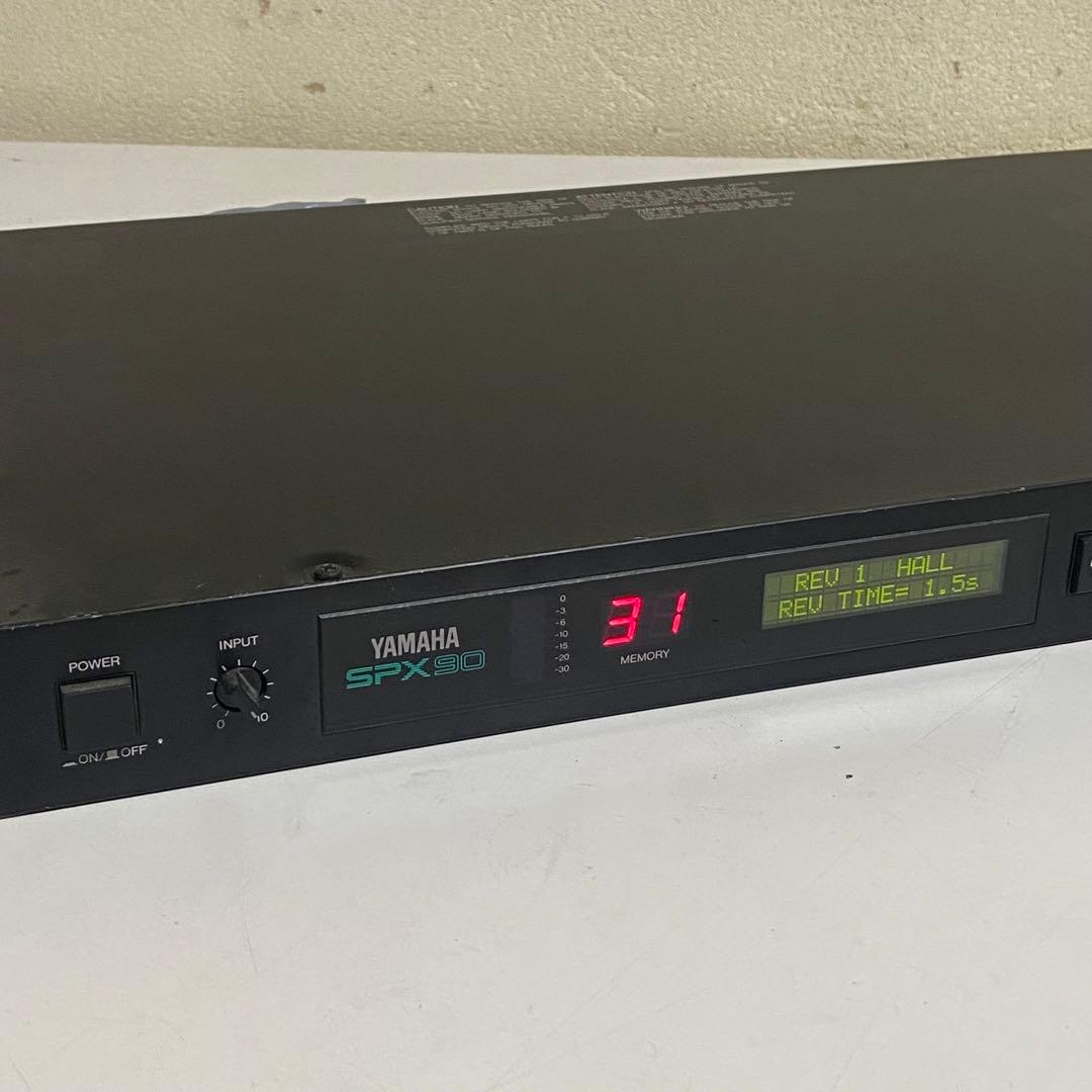 通電確認済み YAMAHA デジタルサラウンドプロセッサー SPX90 日本製