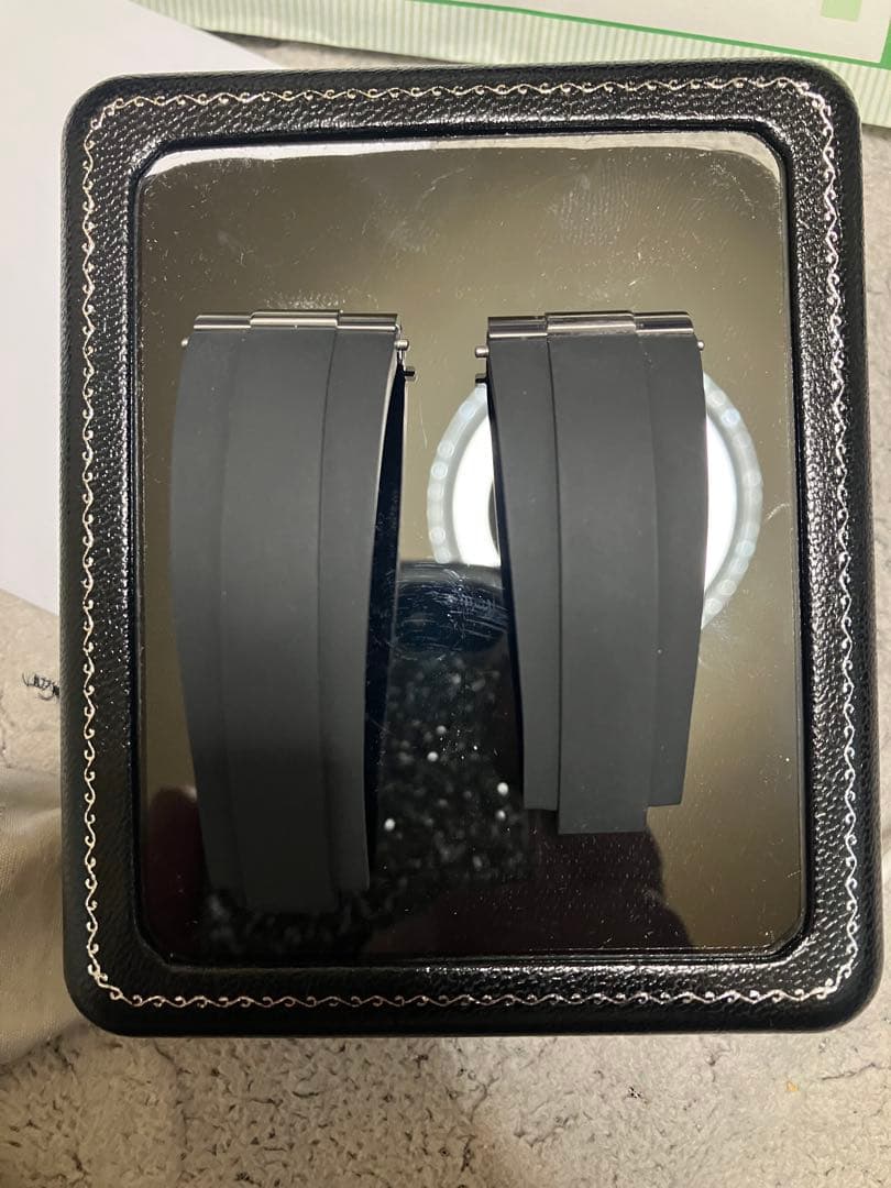 ROLEX ラバーベルト ブラック　21mm用