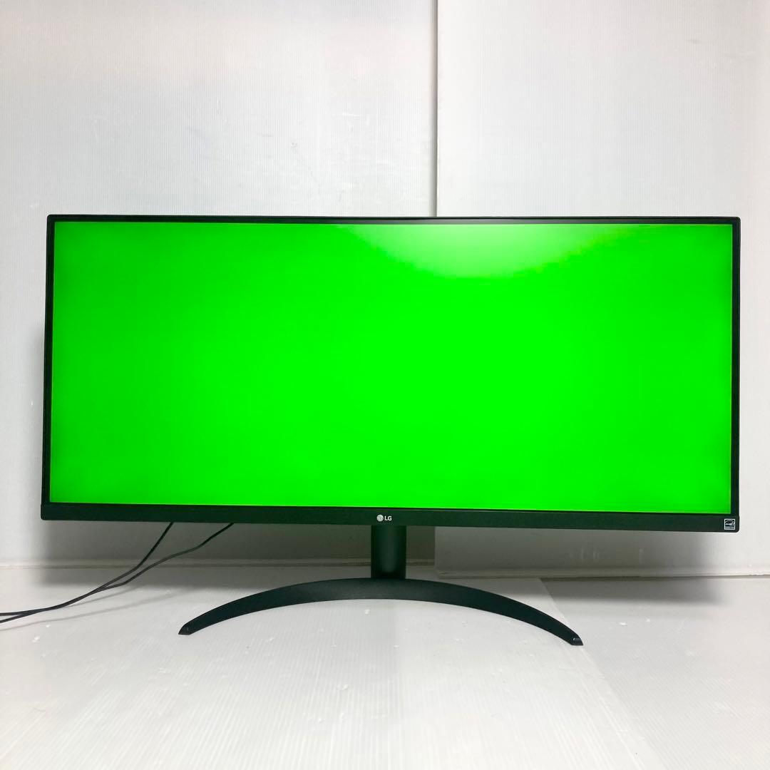 美品 LG 34型ウルトラワイド モニターディスプレイ 34WP500-B