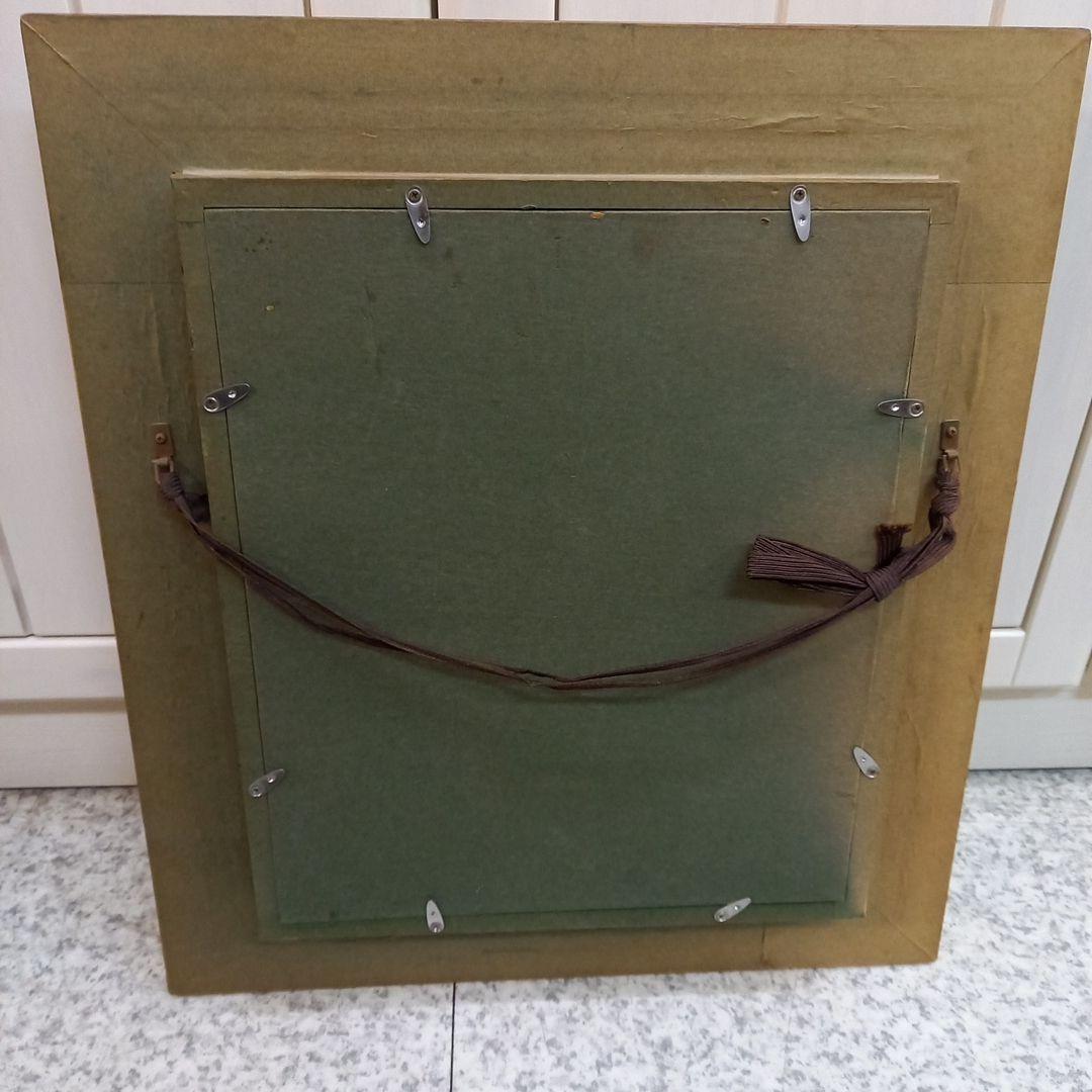 松本富太郎　スペイン壷の薔薇　油絵　油彩画　絵画