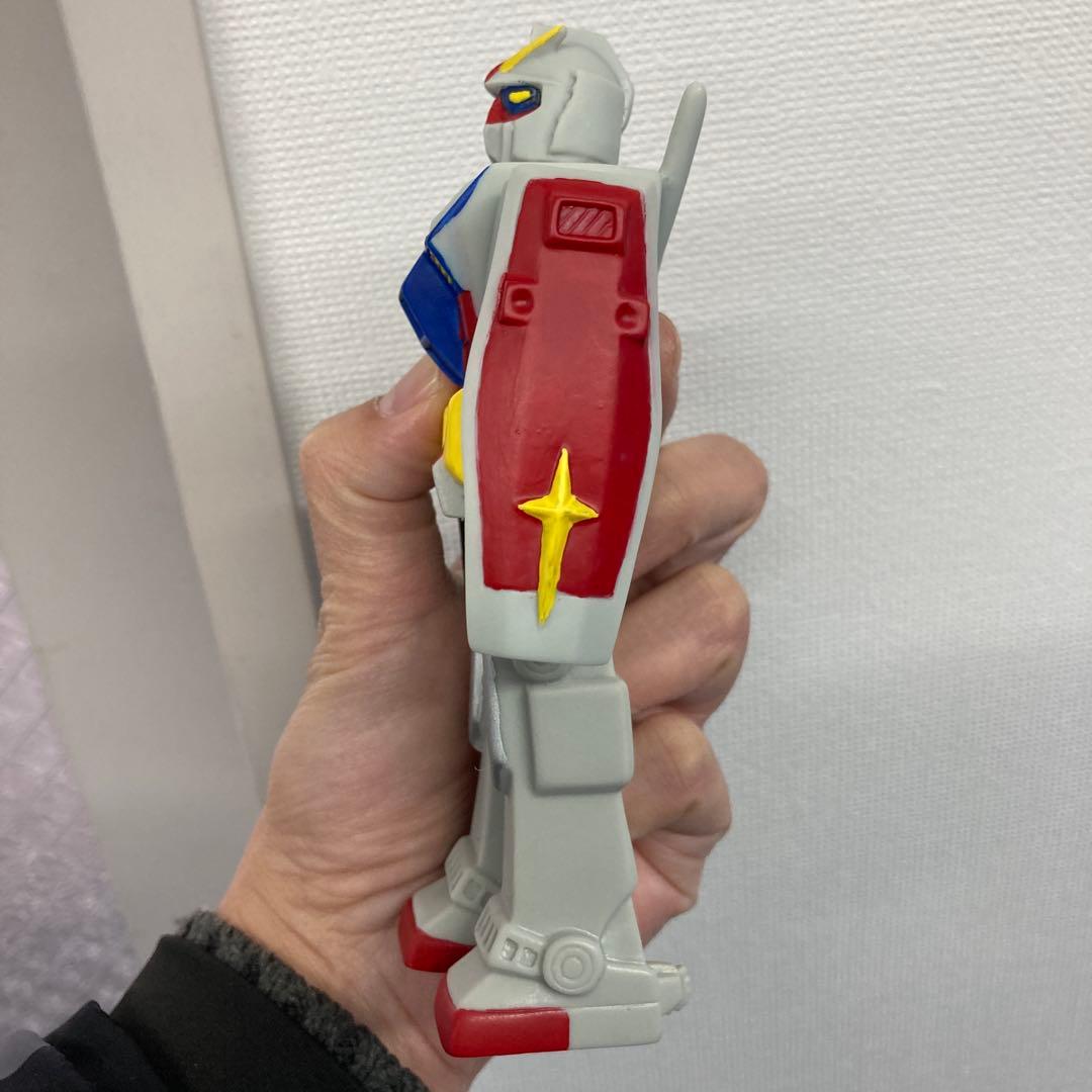 在庫最後★機動戦士ガンダム★クローバー ソフビ 高さ約16� 希少 彩色