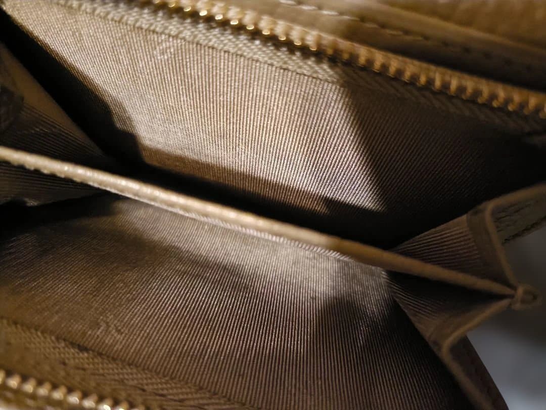 アニエスベー★本革三つ折財布　使用期間10日程　24000円