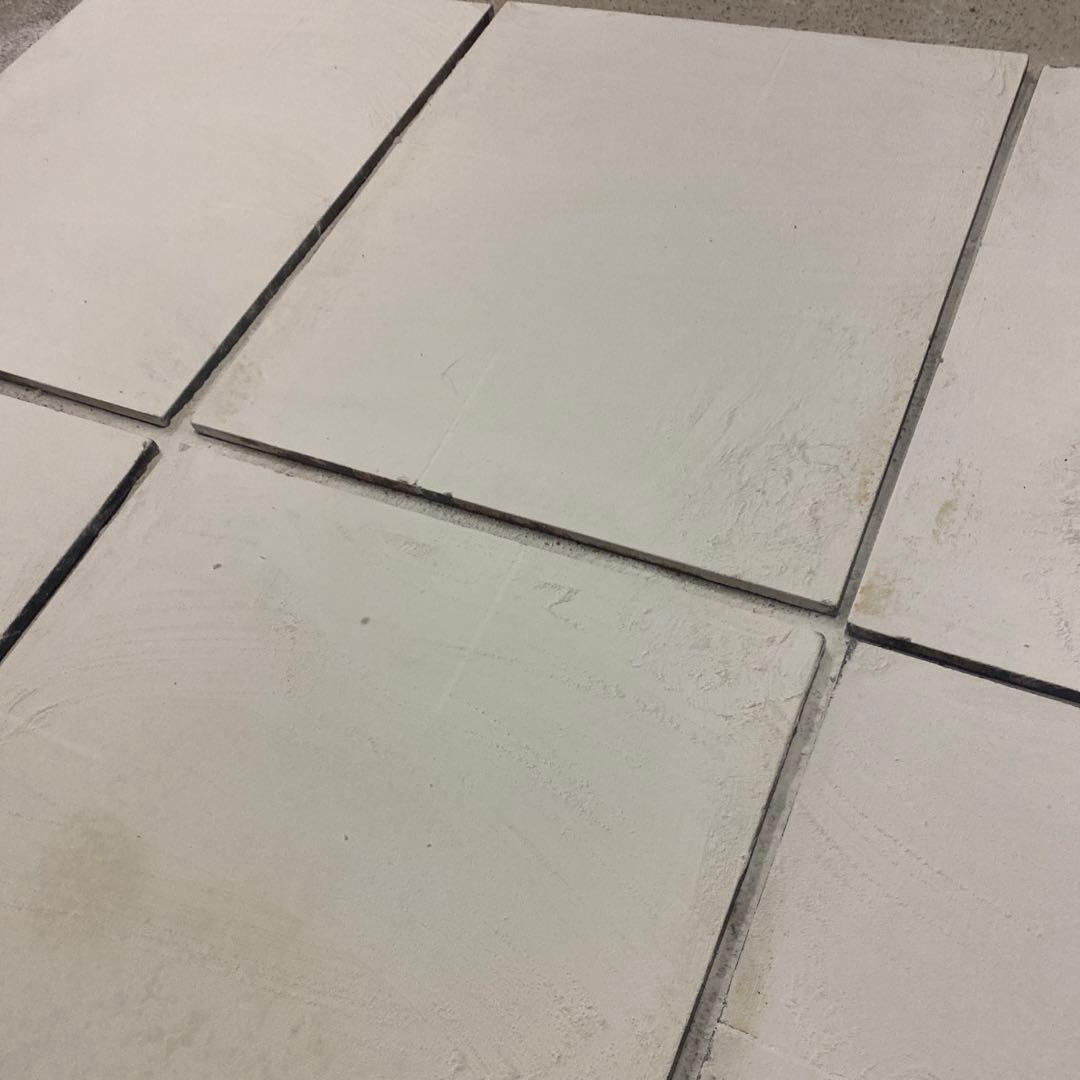 【中古品】陶芸　棚板35×40(厚8mm)7枚組②(スリット有り)