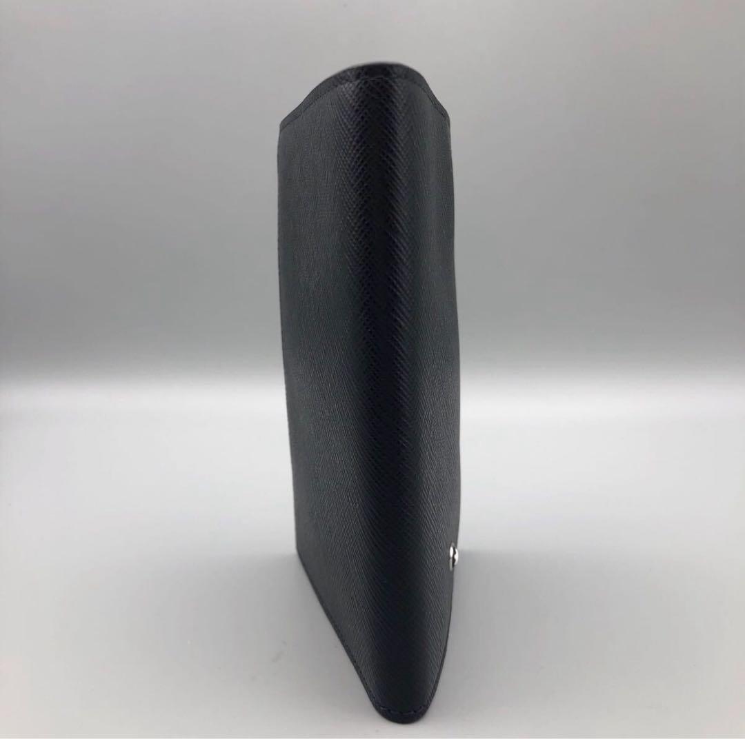 【新品未使用】MONTBLANC サルトリアルブラックパスポートケース