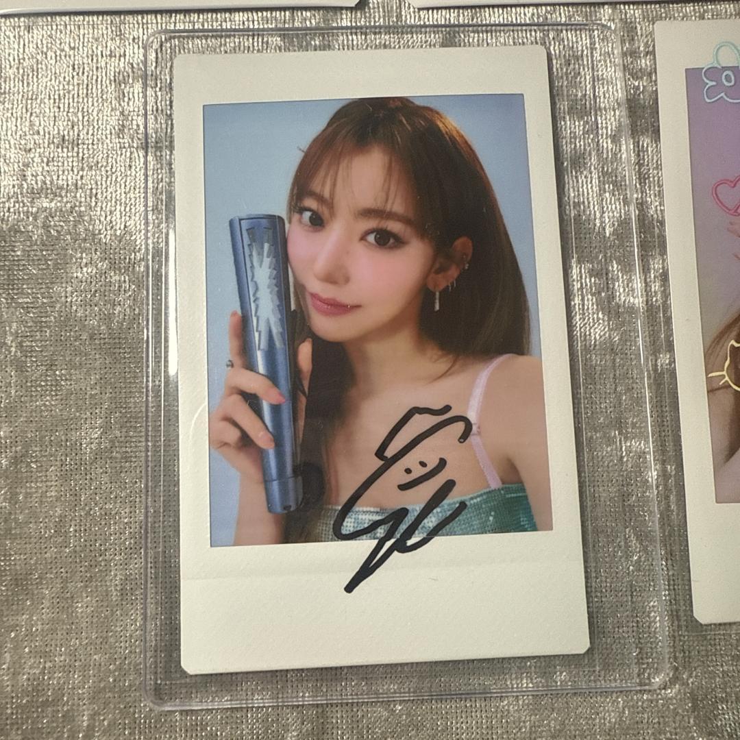 LE SSERAFIM ツアー インスタントフォト サクラ 直筆サイン チェキ