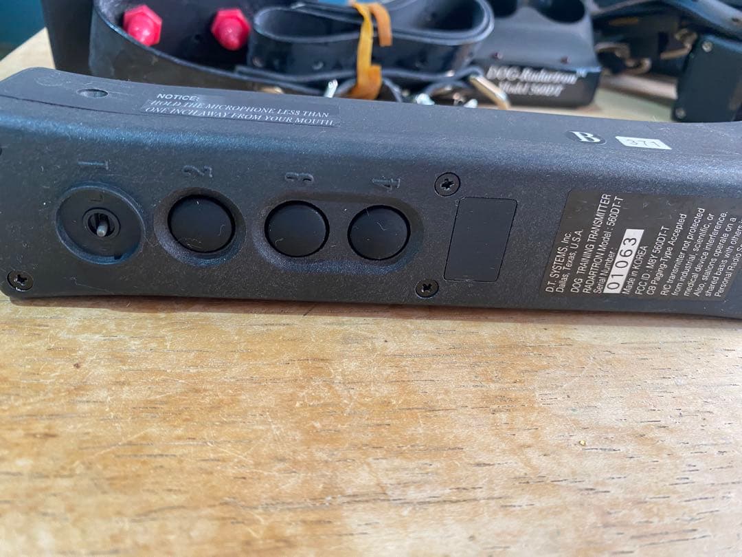 【希少】D.TSYSTEMS 犬　躾用　狩猟　訓練用　ダミーランチャー　電子首輪