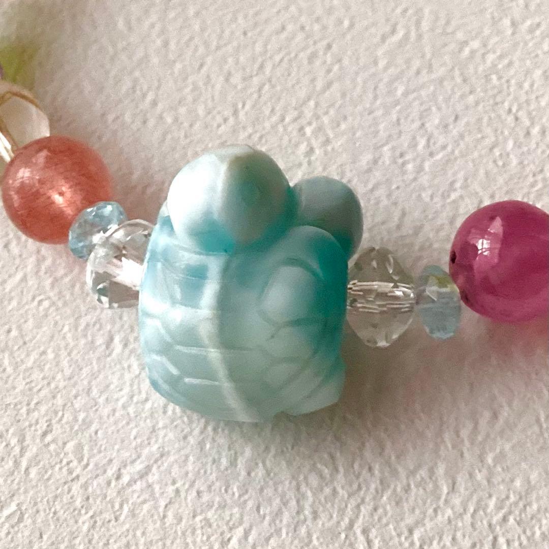 さたぱんびん★ブレスレット ストロベリークォーツ ♪ 366