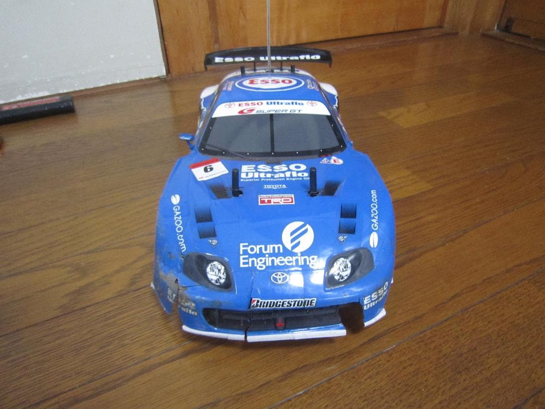 けんと 完全動作 1/10 タミヤ TT01 フルセット 80 スープラ