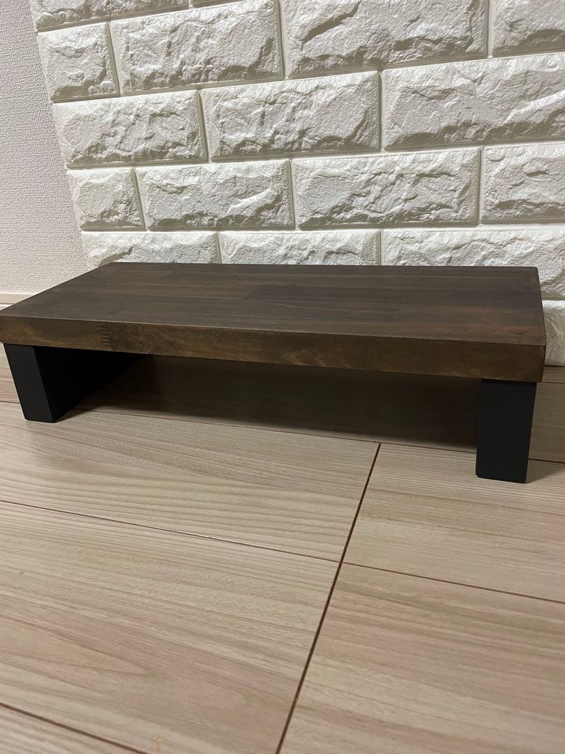 KK824【ハンドメイド】木製 踏み台・飾り台・園芸スタンド・棚