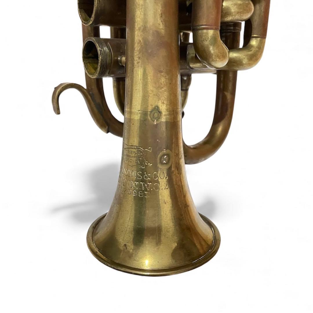 【希少品】BESSON LONDON W.C.2 ポケットトランペット　ミニ