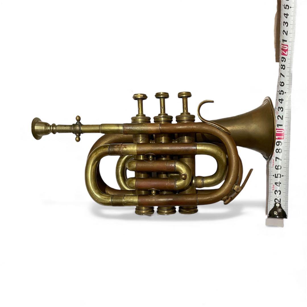 【希少品】BESSON LONDON W.C.2 ポケットトランペット　ミニ