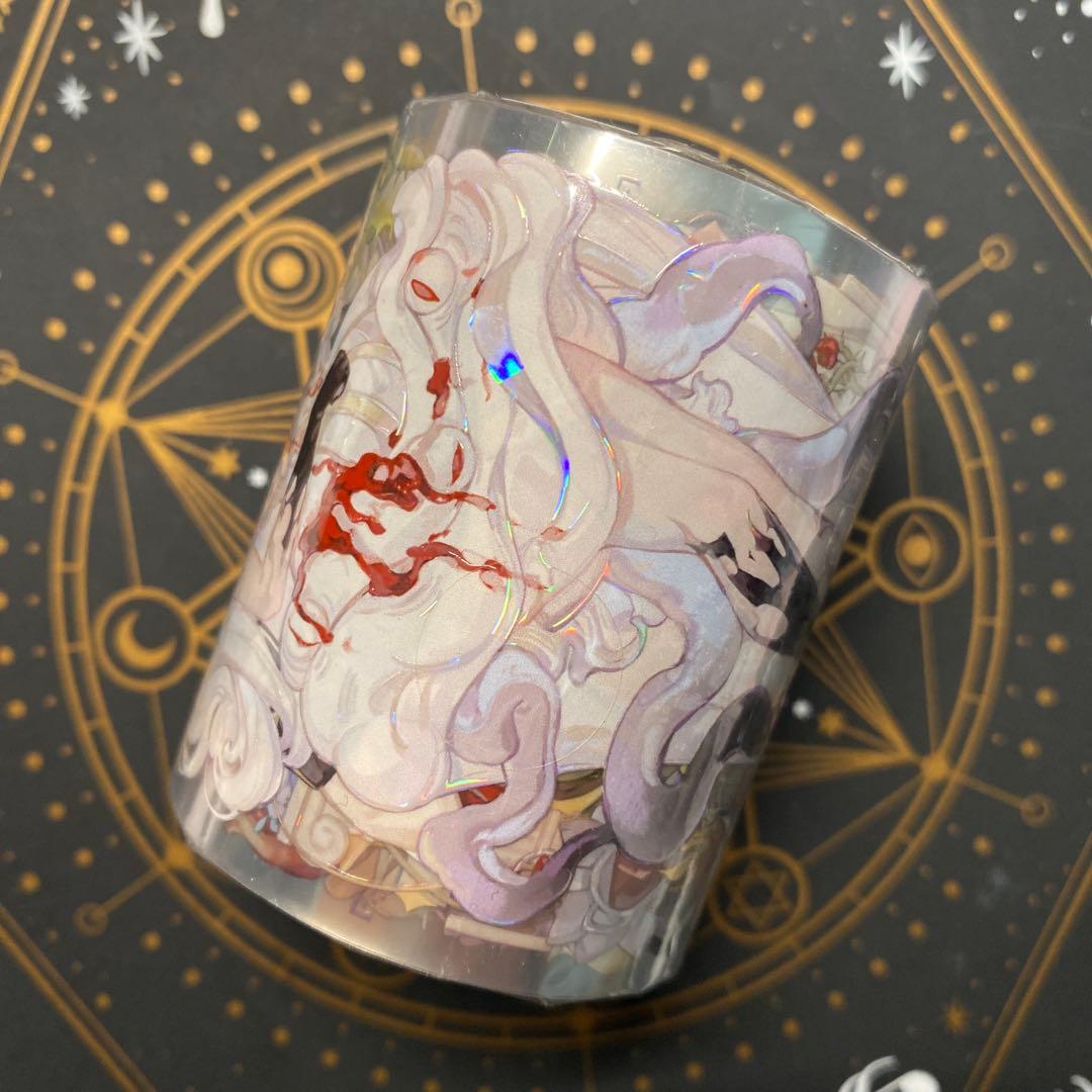 【J】海外　10m巻　貝殻光マスキングテープ　人物系/装飾系