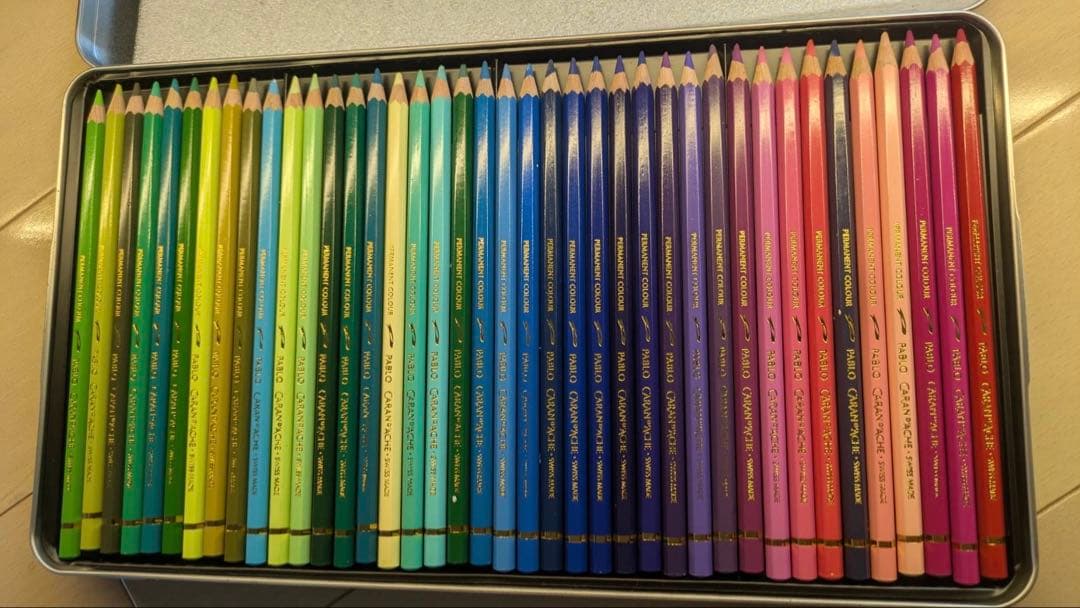 Caran d'Ache Pablo 80色セット