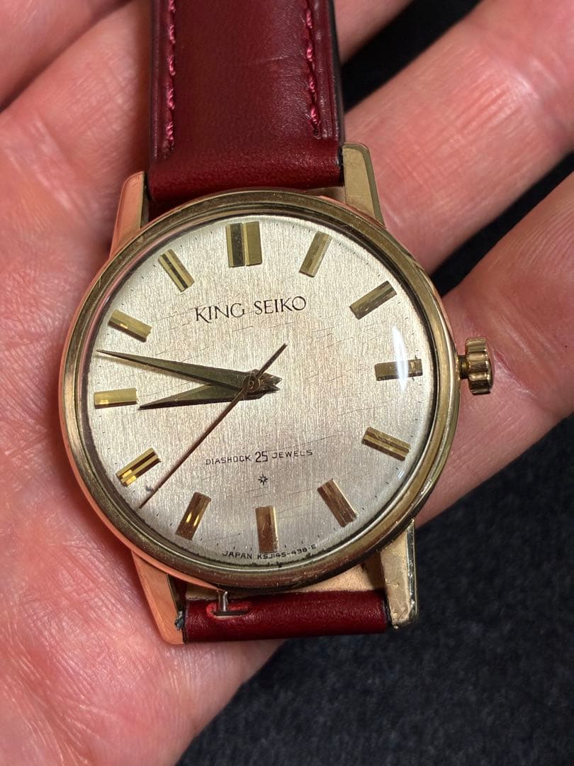 キングセイコーファースト　手巻き25石　SD ダイヤル