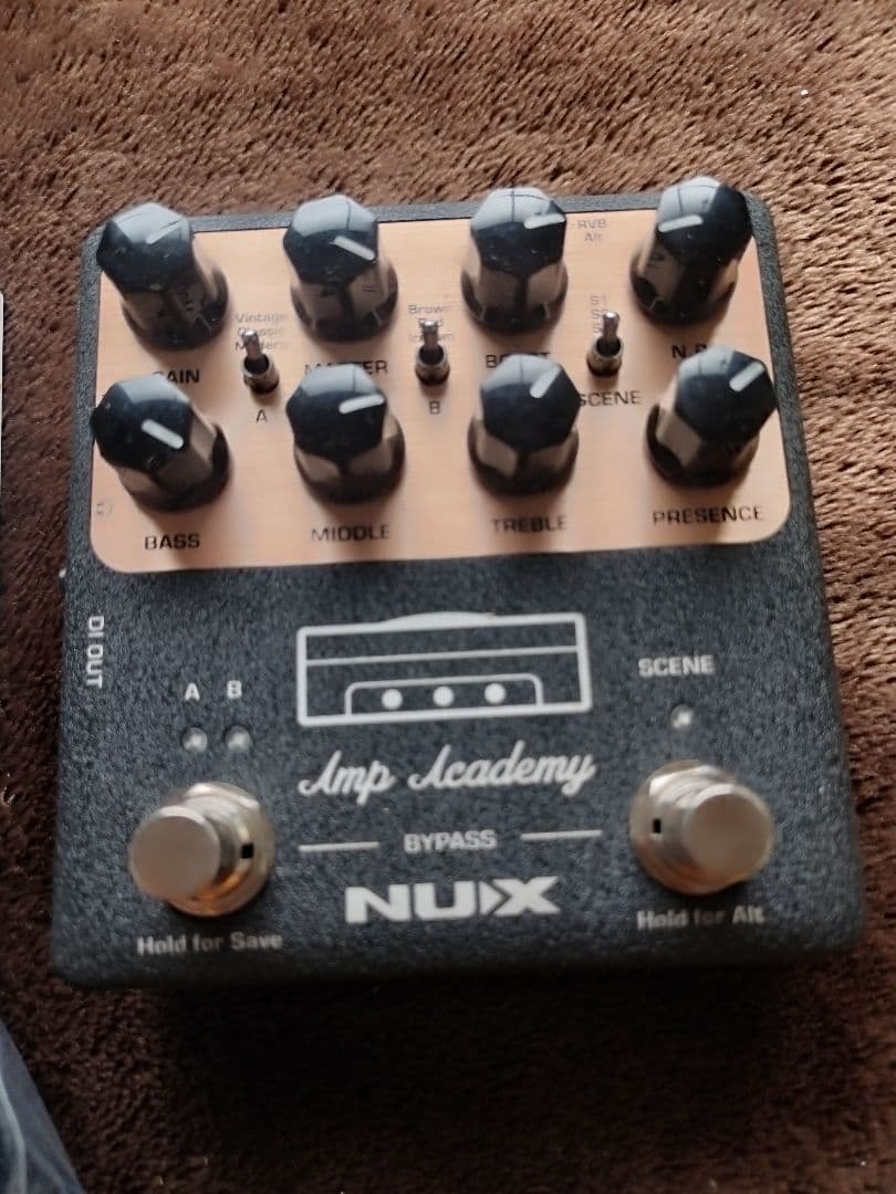 nux ampacademy 専用アダプター